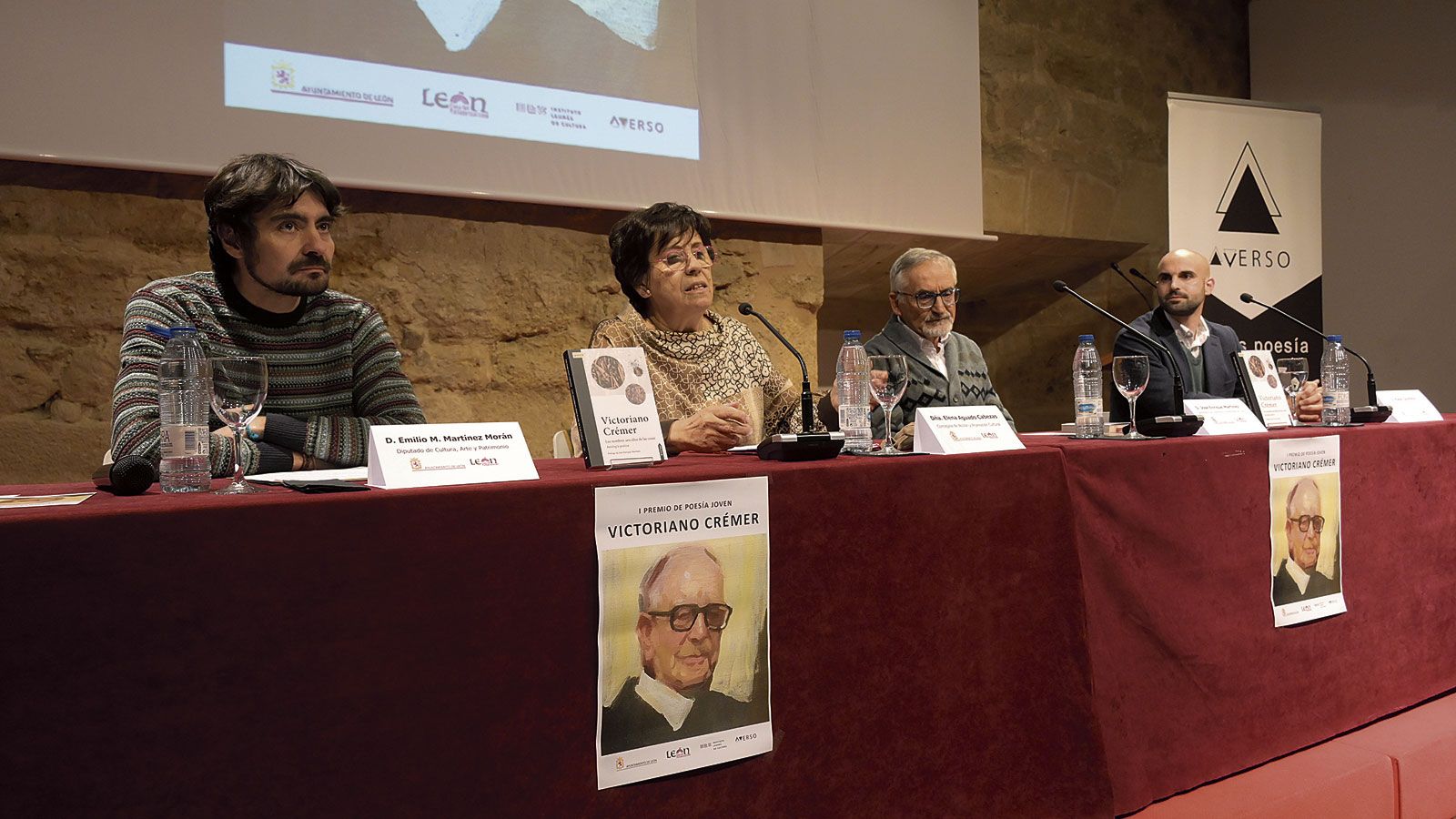 Un instante del acto de presentación. | MAURICIO PEÑA