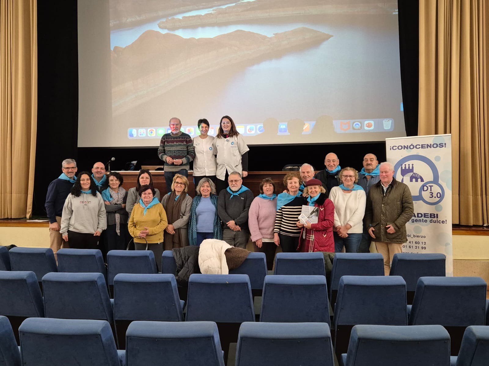 Charla sobre salud física en Fabero.