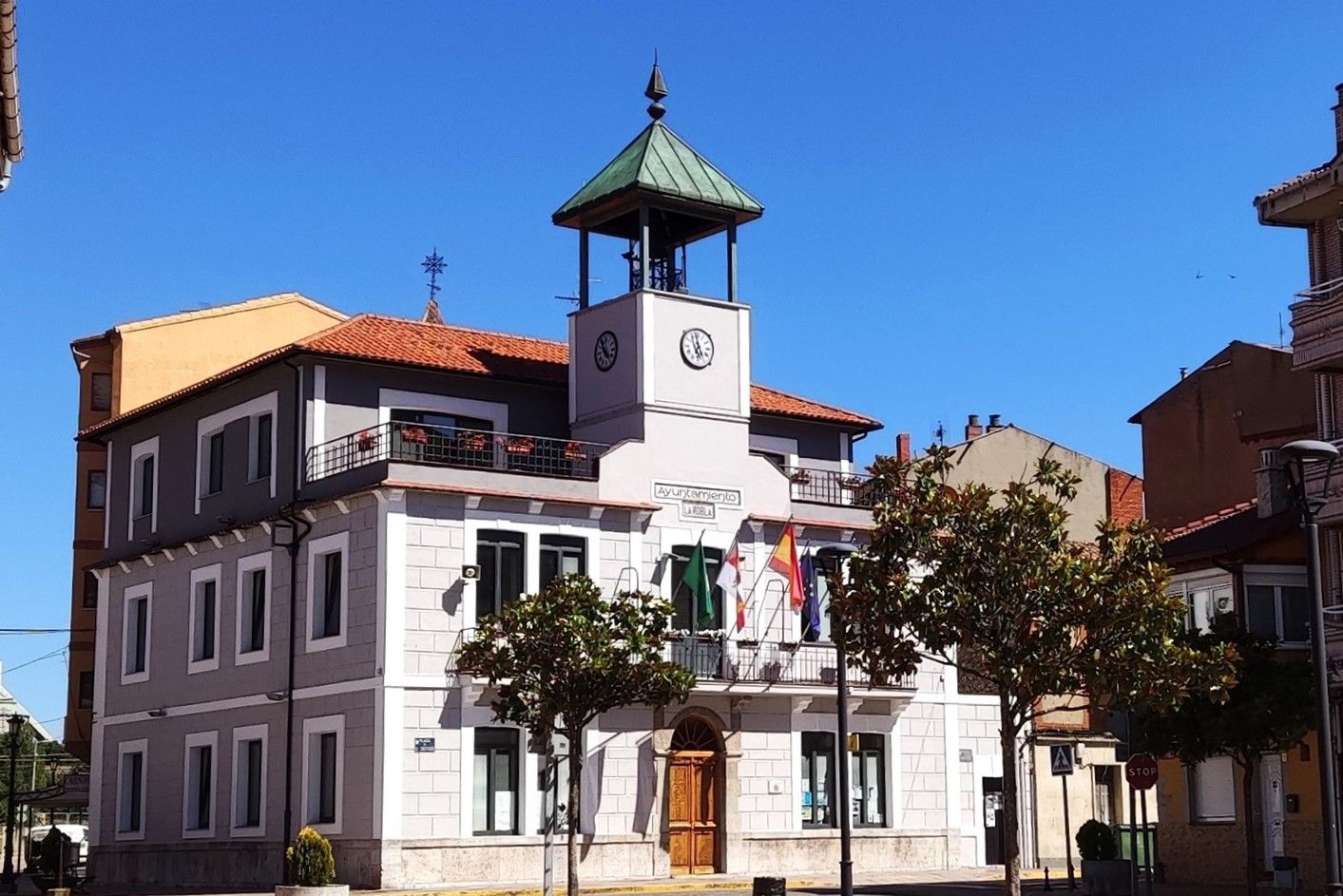 El Ayuntamiento de La Robla en una imagen de archivo. 