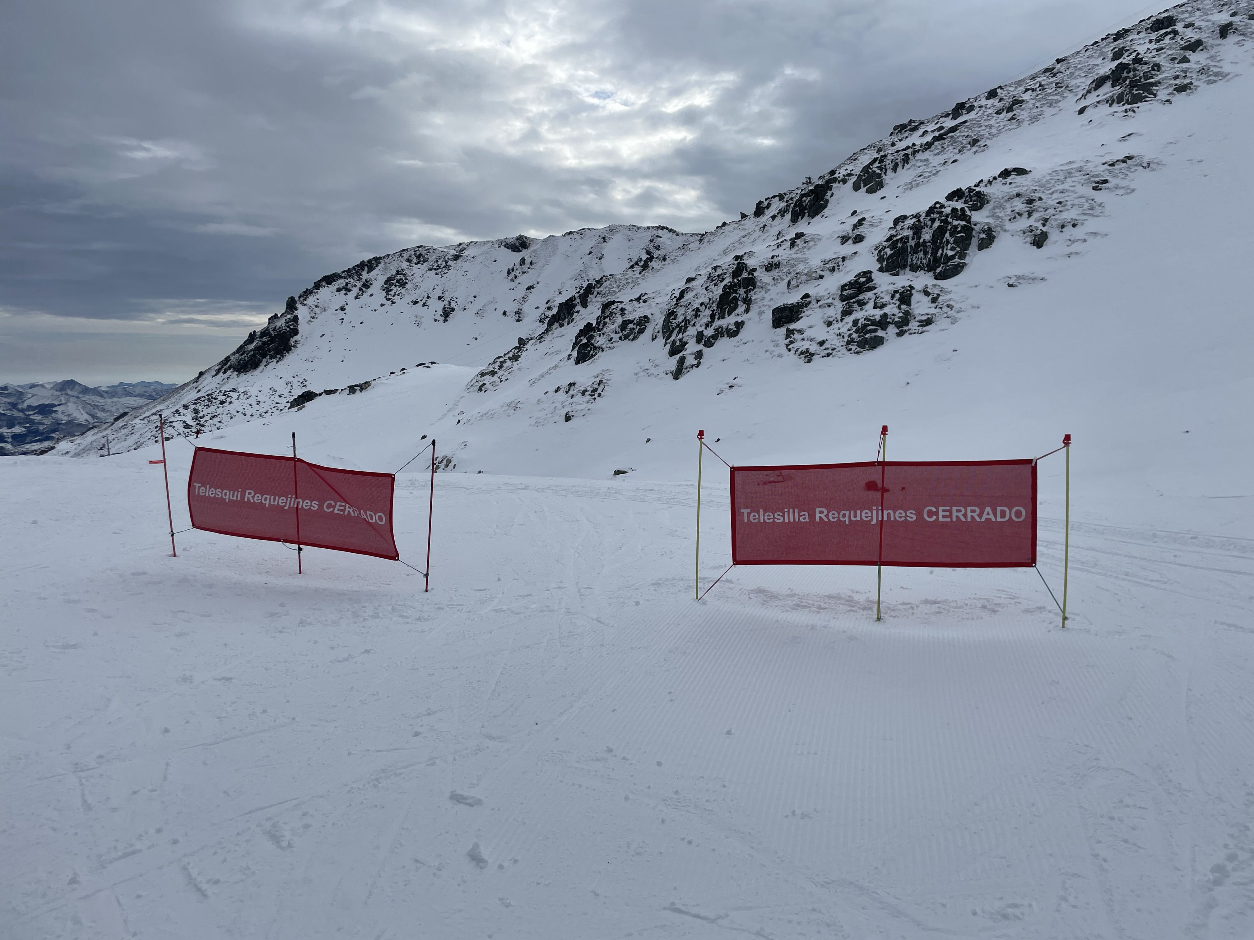 Escasez de nieve en las estaciones de esquí leonesas