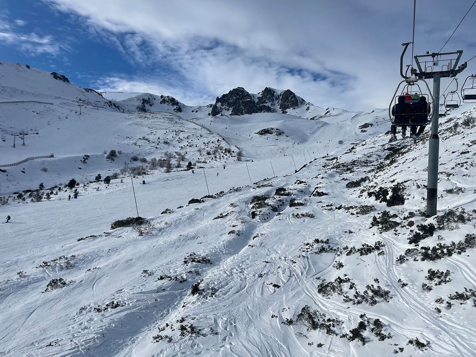 Escasez de nieve en las estaciones de esquí leonesas