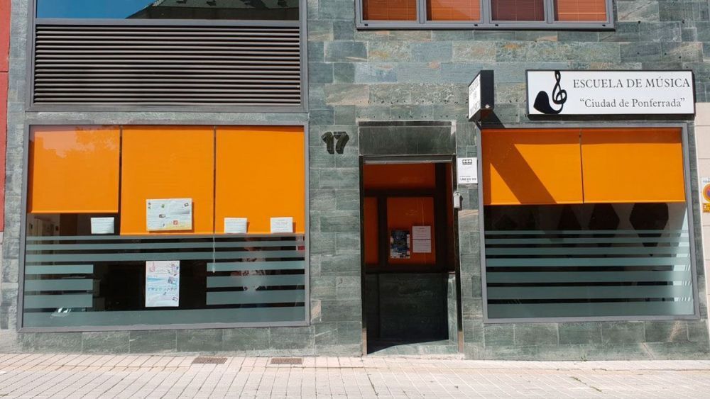 Edificio de la Escuela de Música Ciudad de Ponferrada.