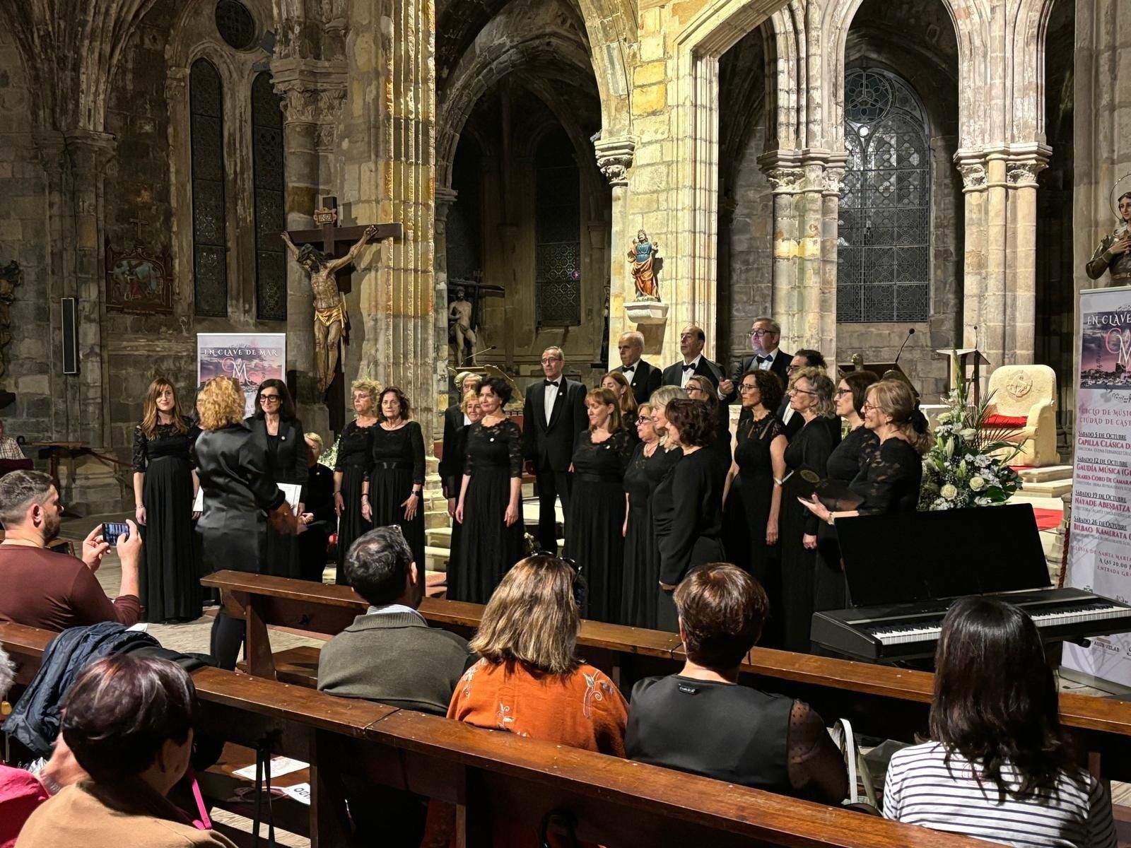 Imagen de archivo de la coral leonesa Capilla Clásica en concierto. | FACEBOOK DE LA AGRUPACIÓN