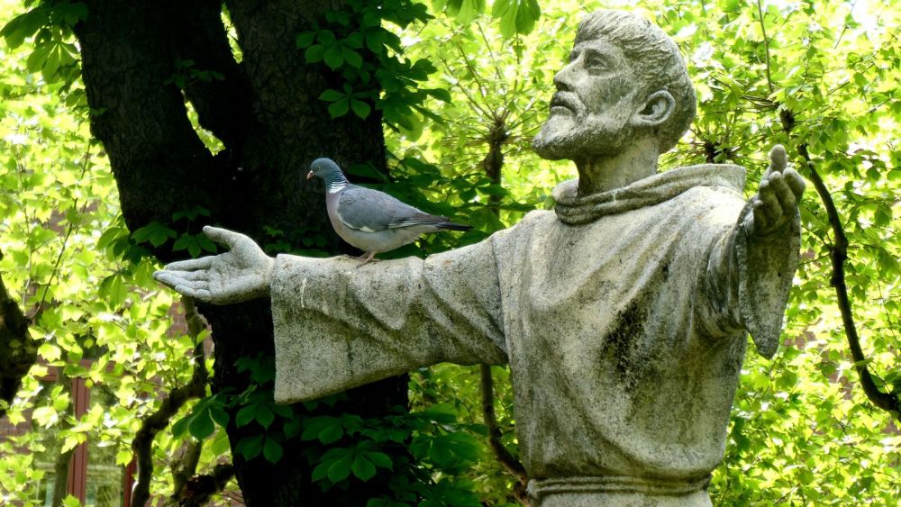 Detalle de la escultura en honor a San Francisco. | GREGORIO FERNÁNDEZ CASTAÑÓN