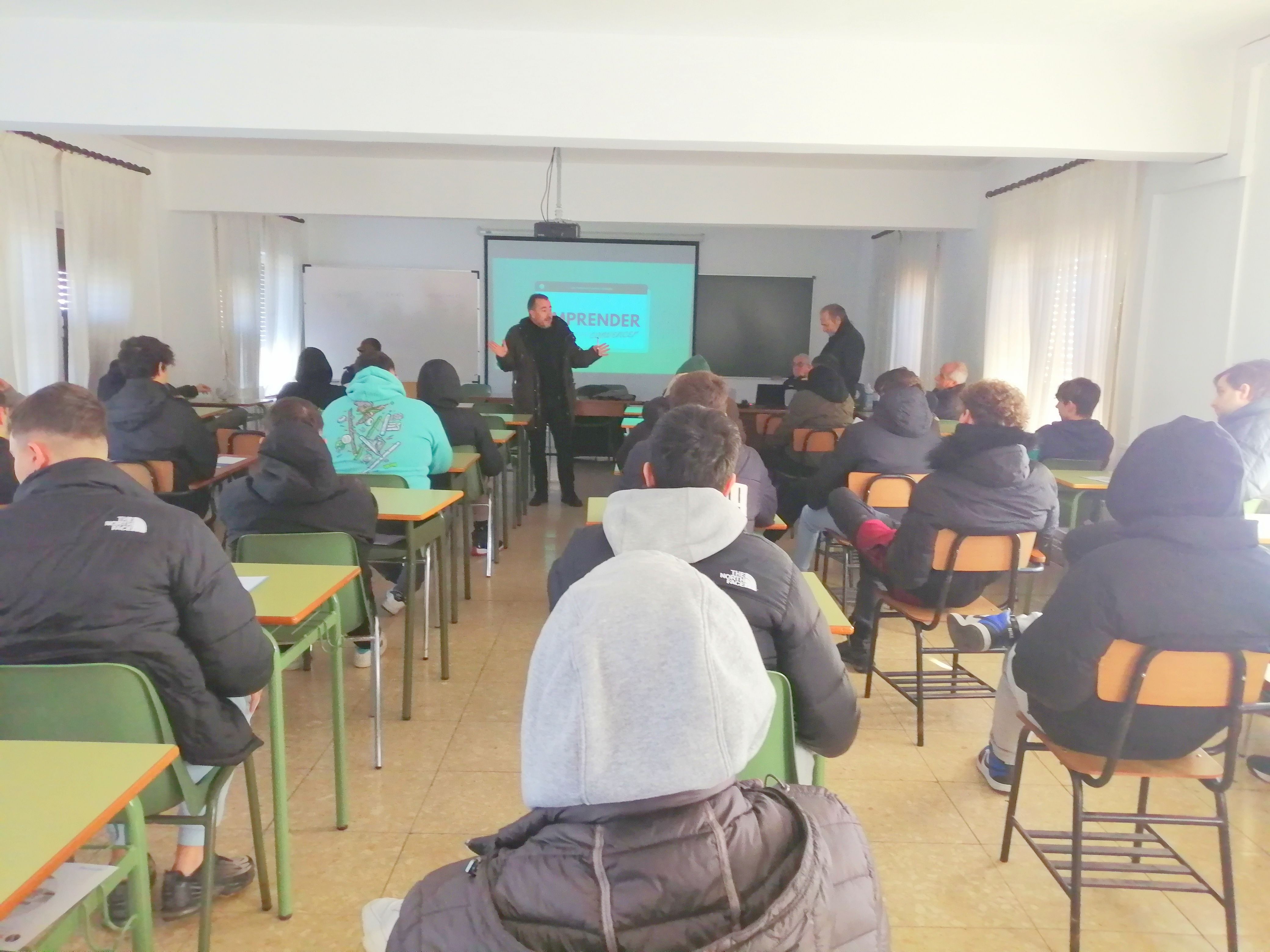 Un momento de la jornada celebrada en el centro de La Robla.