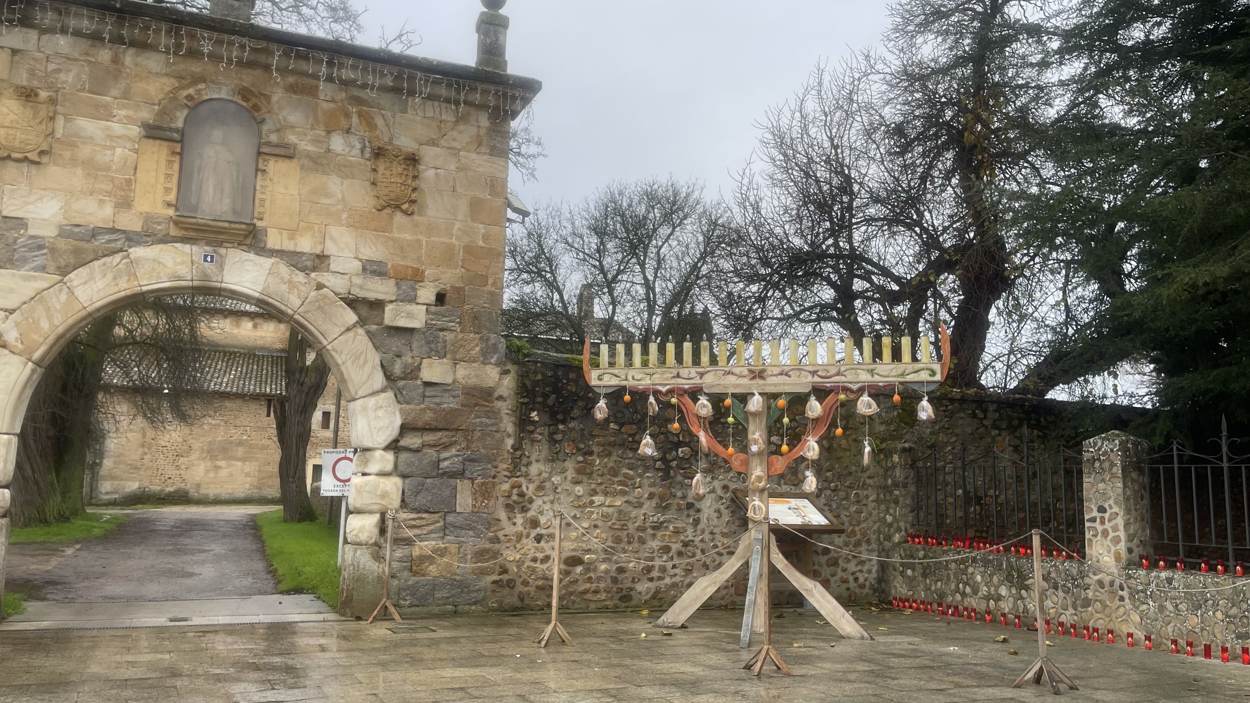 Fotografía del ramo leonés navideño en Carrizo de la Ribera.