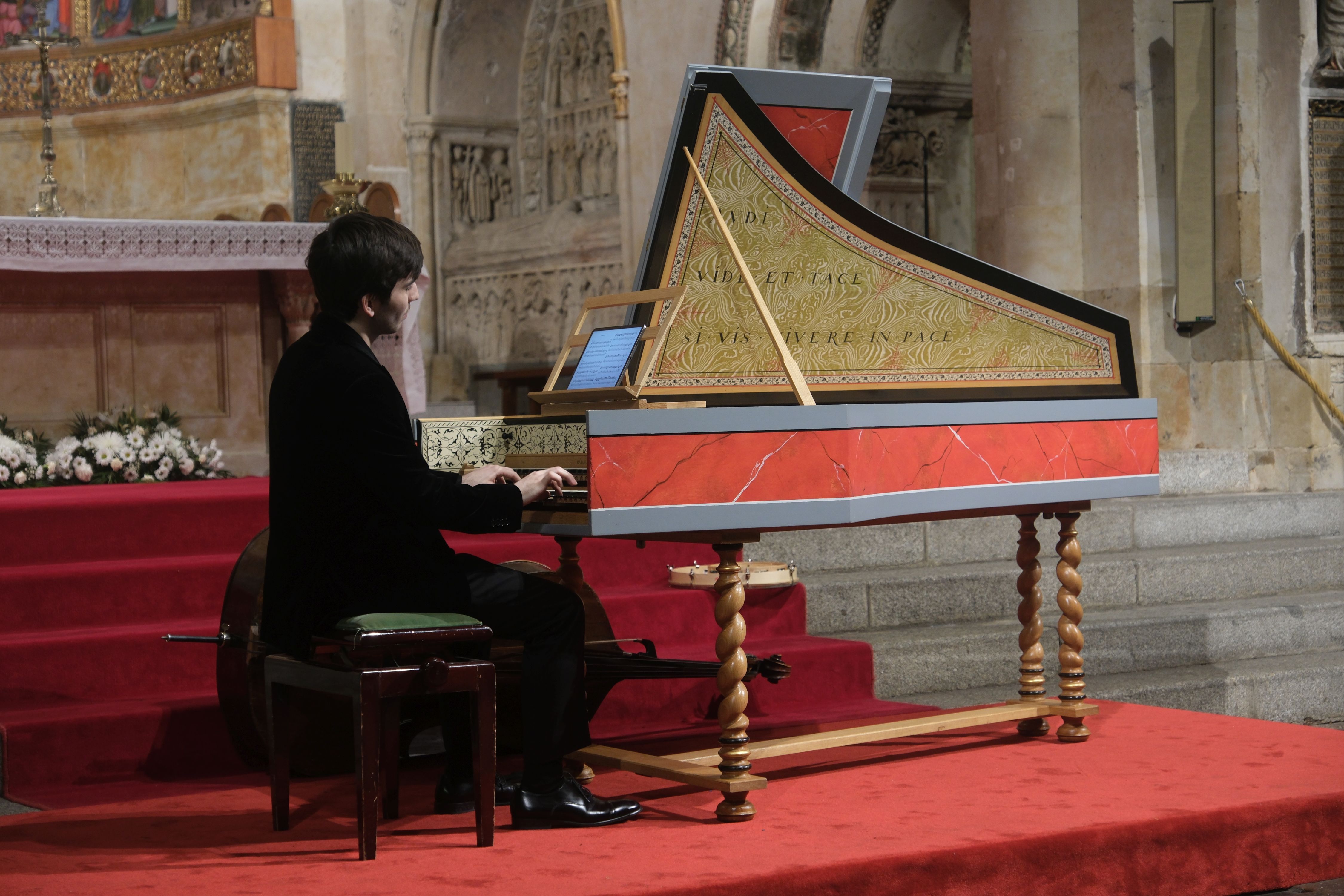 El pianista Nicolás Margarit en concierto. | L.N.C.