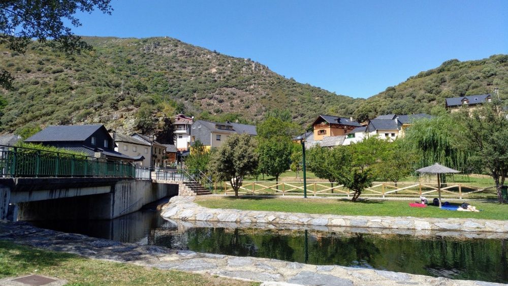 Panorámica del pueblo de de San Facundo.