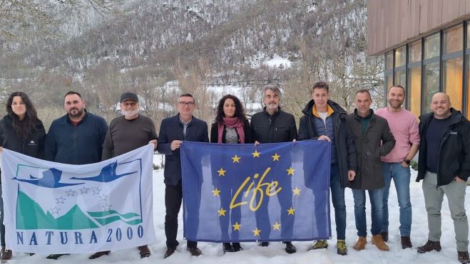 Reunión de participantes del proyecto Life.