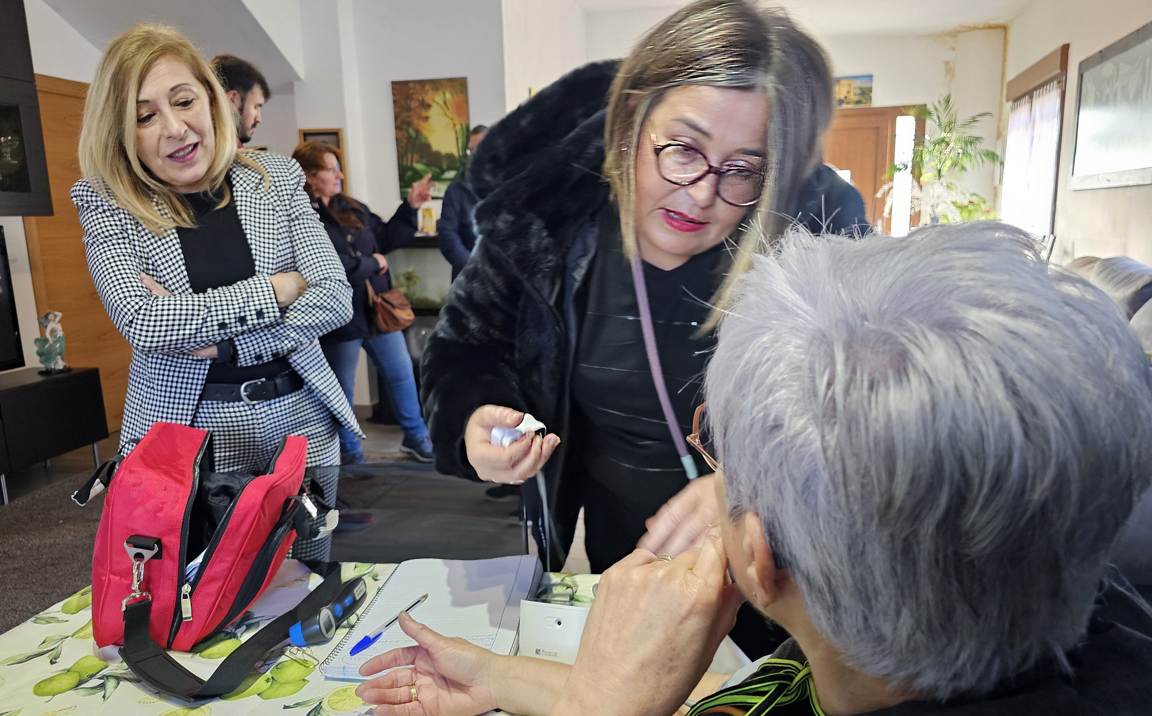 Una de las visitas que realizaron los representantes de los municipios donde se avanza en el VIVE +.