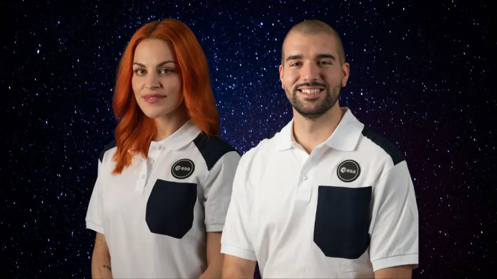 Los leoneses Sara García y Pablo Álvarez, primeros astronautas españoles que viajarán a Marte. | ESA