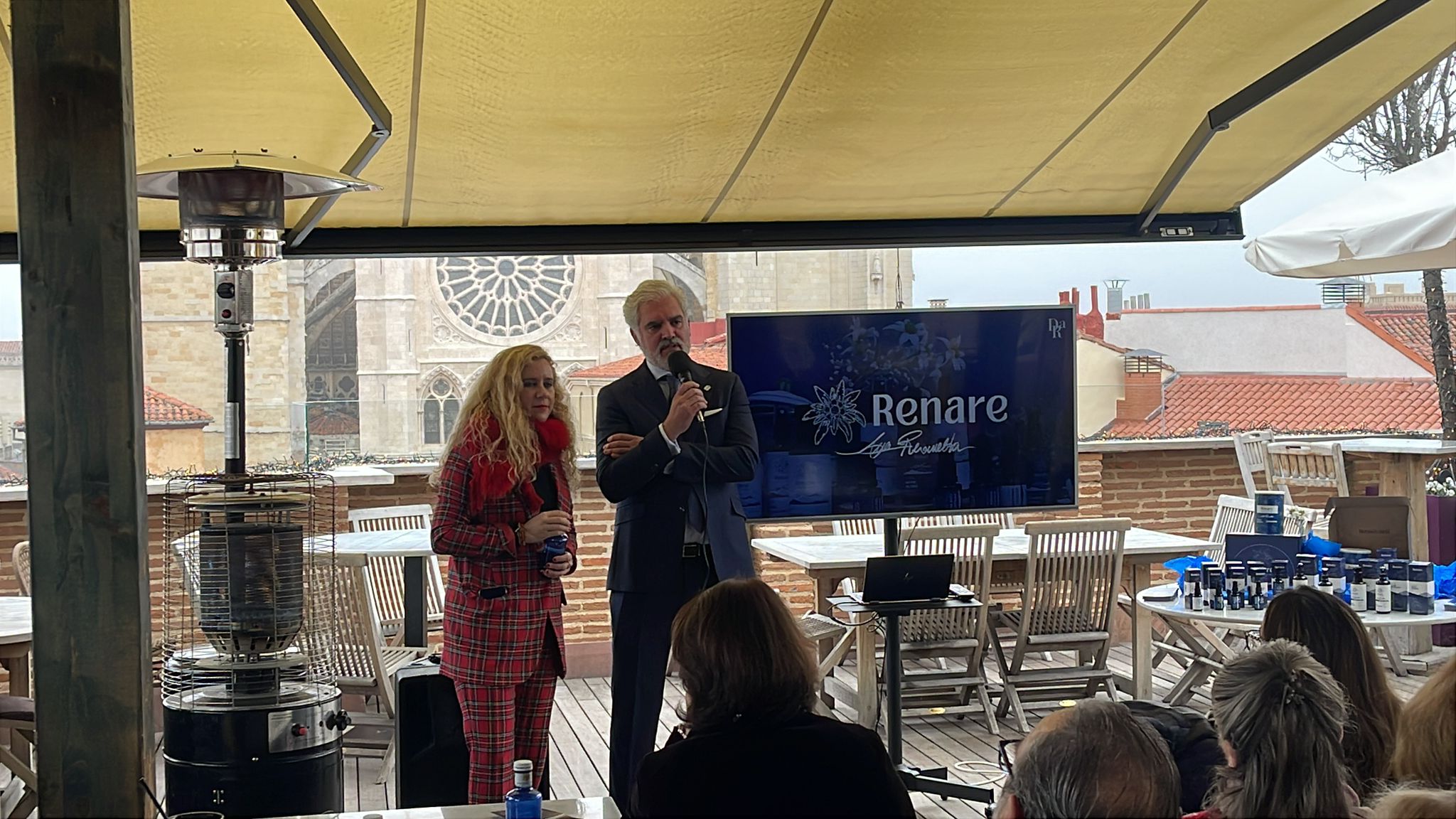 Presentación en el Hotel Camarote de la nueva línea de cosmética leonesa Renare. | L.N.C.