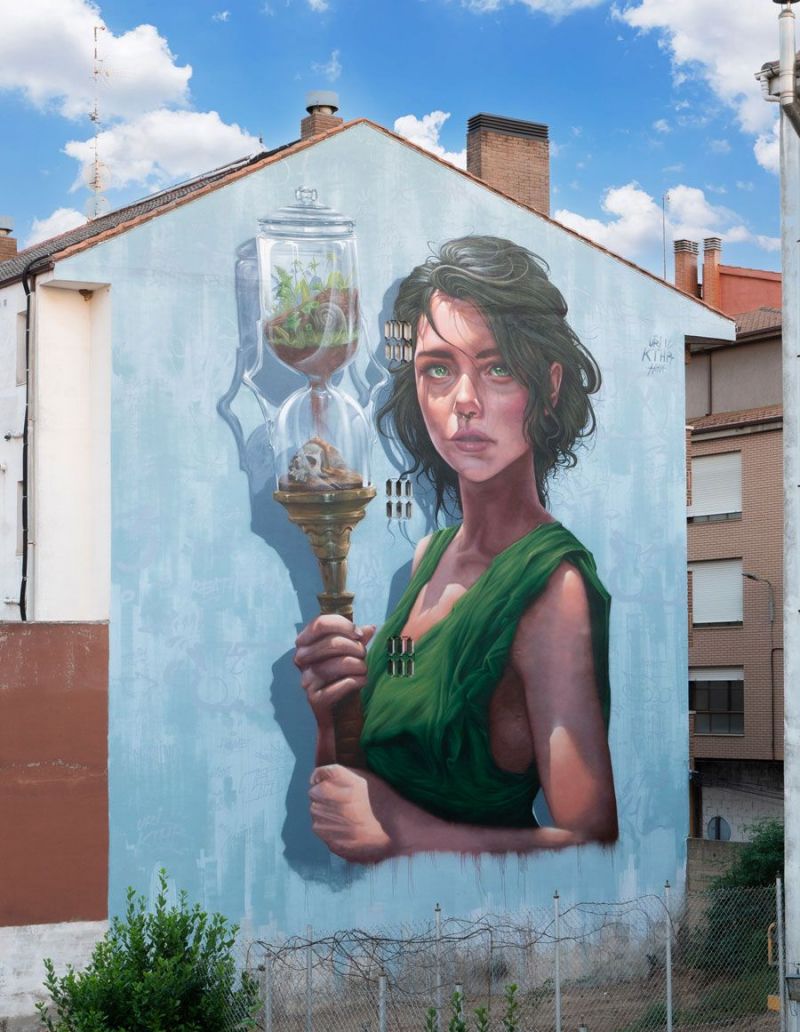 Resultado final de ‘The messenger’. | STREET ART CITIES