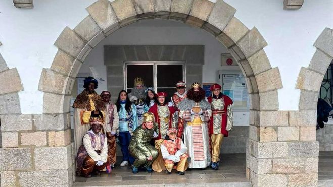 Los Reyes Magos en Villamanín.