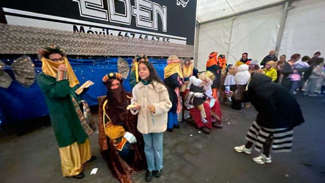 Los Reyes Magos en Cistierna.