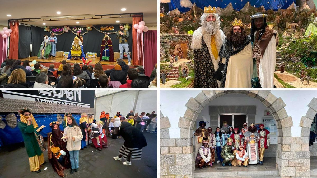 Los Reyes Magos han visitado distintos puntos de la provincia de León. | L.N.C.