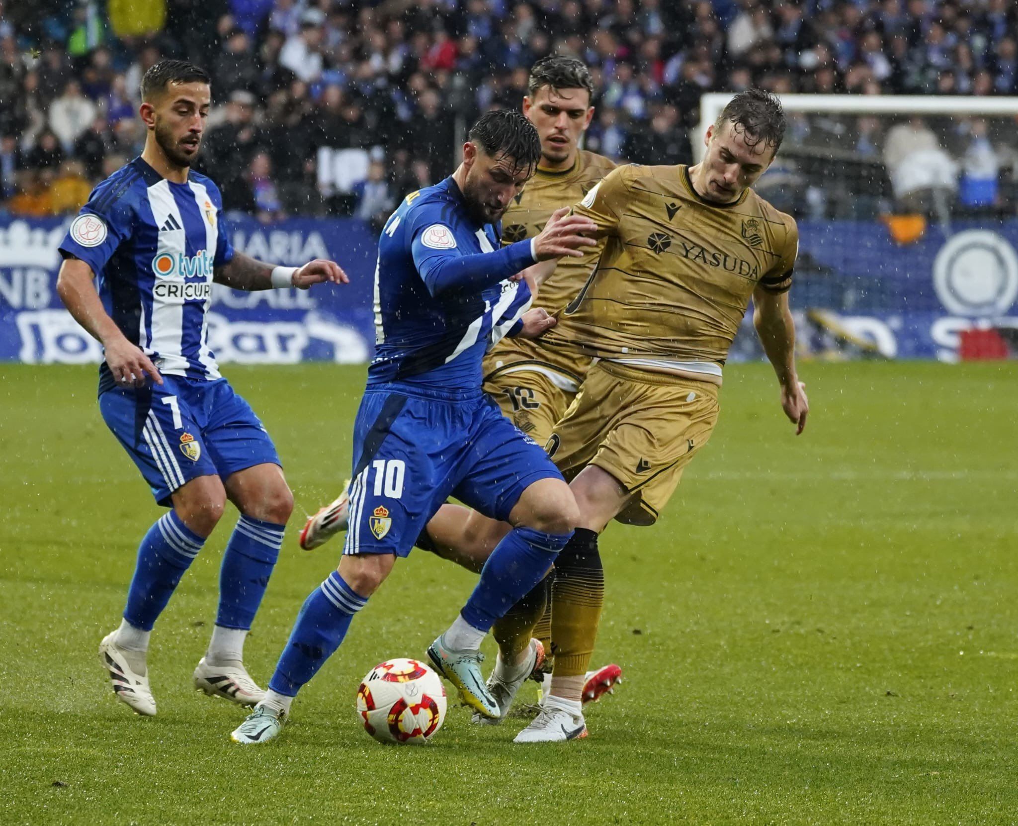 Borja Valle fue de los mejores de la Deportiva en el choque de Copa del Rey ante la Real Sociedad. SDP