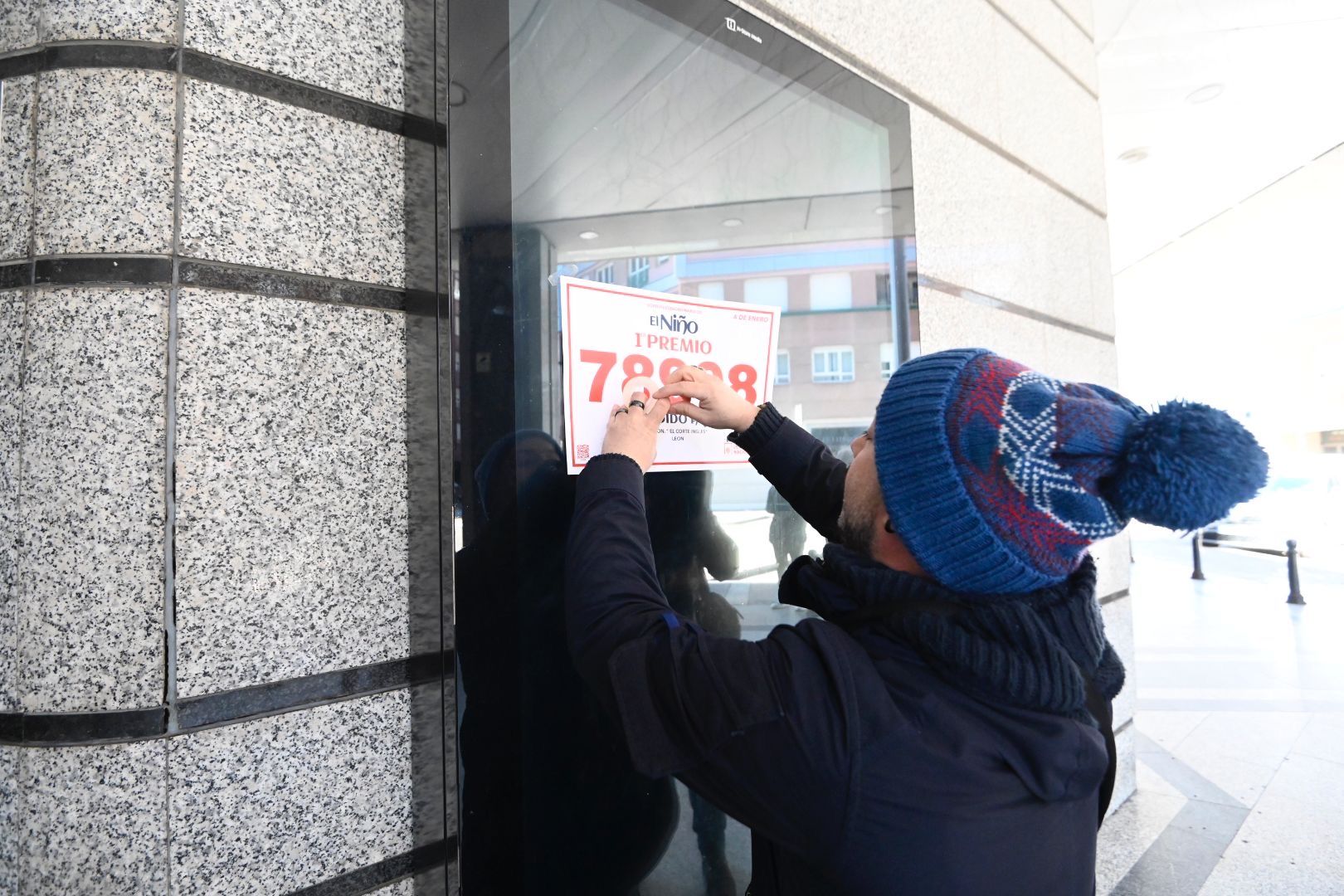  El primer premio de 'El Niño' ha tocado íntegramente en León. | PEIO GARCÍA (ICAL)