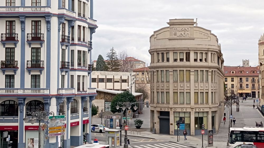 Imagen de archivo del Museo de León, localizado en el edificio Pallarés de la capital provincial. | L.N.C.