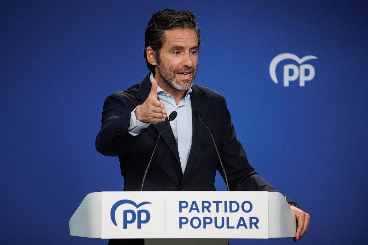 El portavoz nacional del PP, Borja Sémper. | EUROPA PRESS