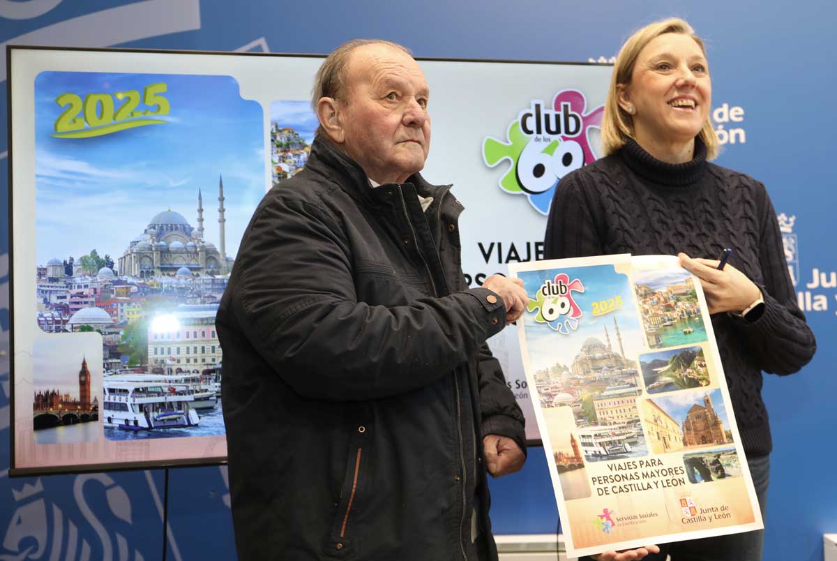 Presentación de la oferta de viajes del 'Club de los 60' para 2025. | BRÁGIMO (ICAL)