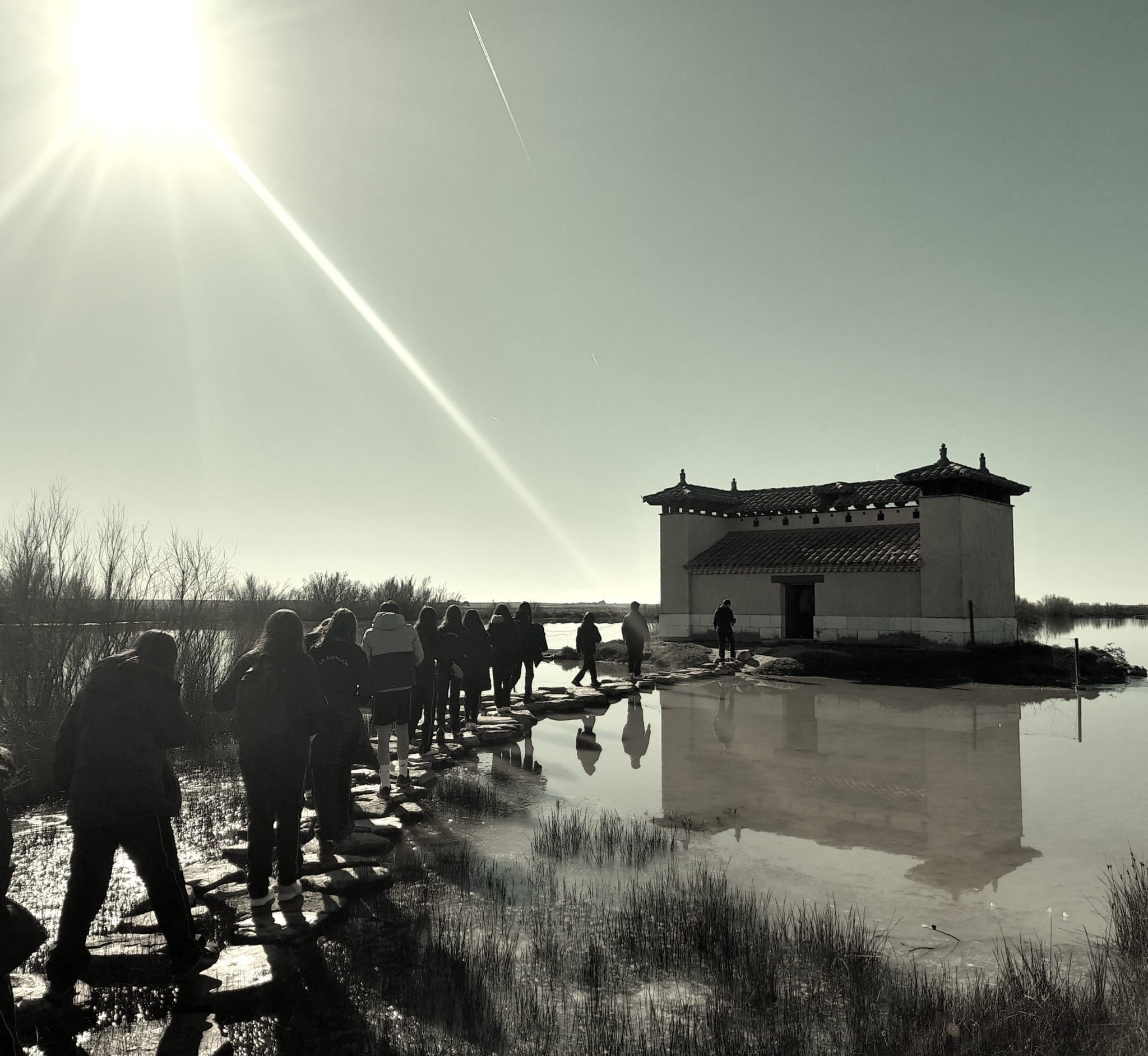 Visita del Colegio La Asunción de León a las Lagunas de Villafáfila. | COLEGIO LA ASUNCIÓN