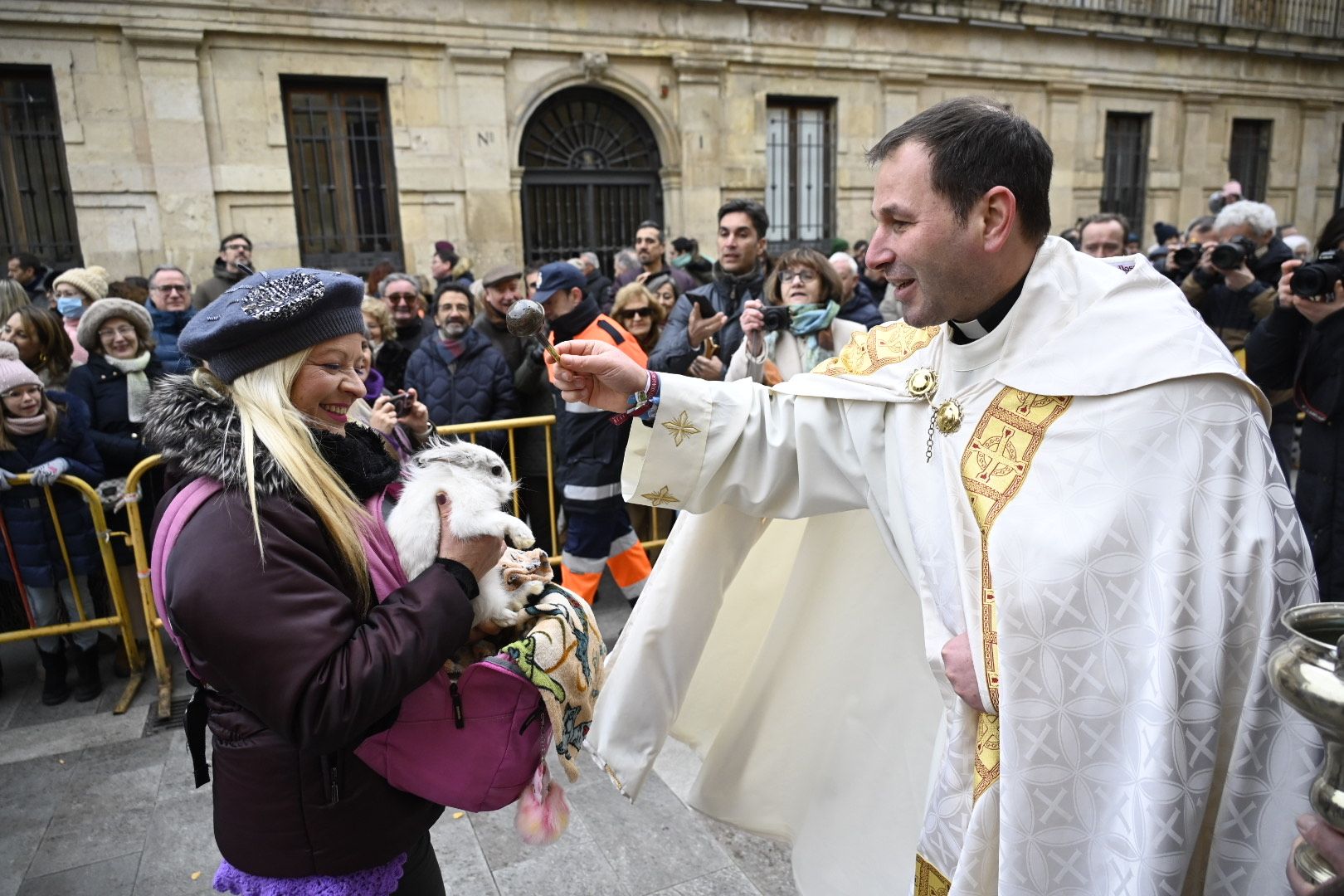   Bendición de animales por San Antón. | SAÚL ARÉN