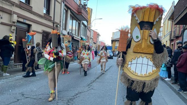 Desfile de Carnaval de Santa María del Páramo del año pasado. | L.N.C.