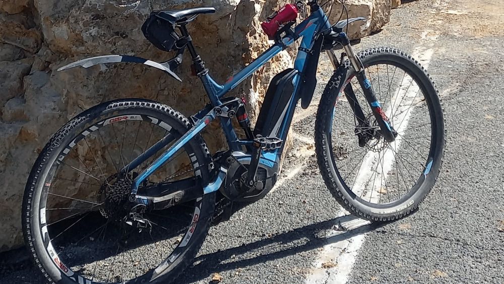 Imagen de la bicicleta eléctrica robada en Ponferrada, que ya ha sido devuelta a su propietario. | CEDIDA