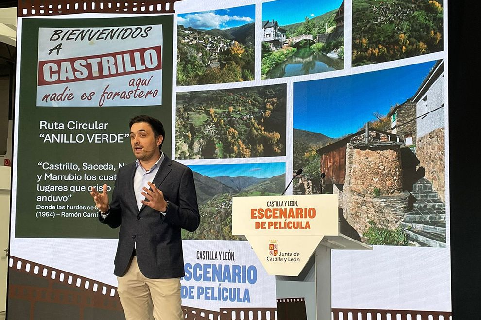 Presentación de Castrillo de Cabrera en Fitur. | L.N.C.