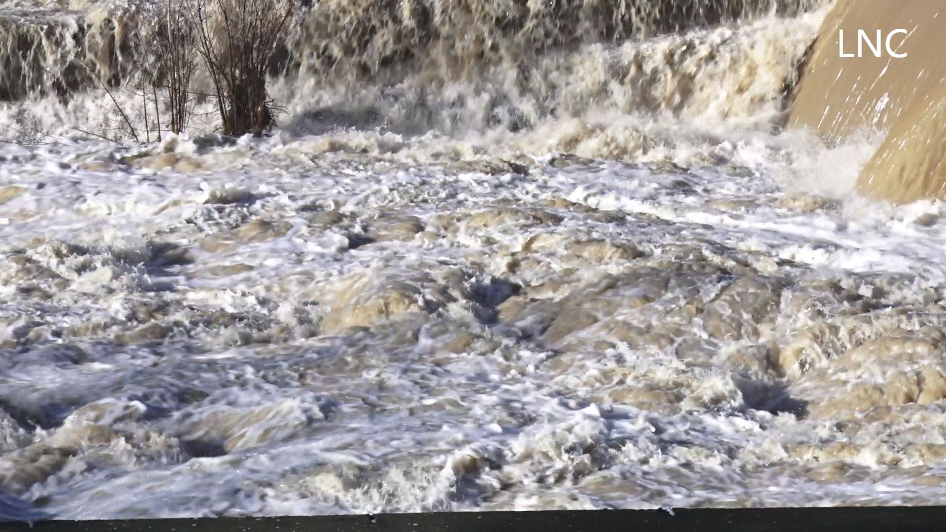 Crecida del río Bernesga 