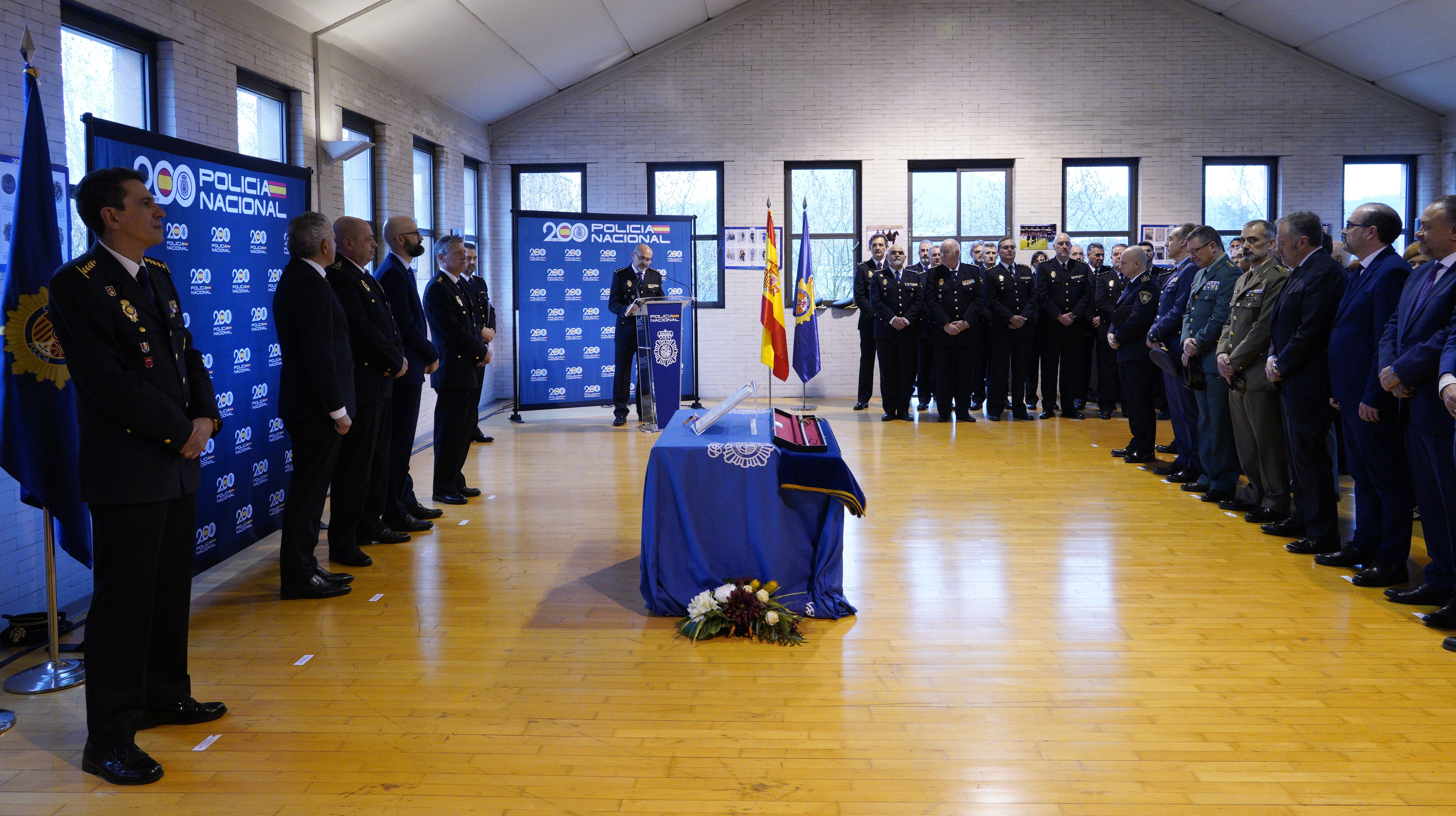 Toma de posesión de Roberto Morán como comisario de la Policía Nacional de Ponferrada. | CÉSAR SÁNCHEZ (ICAL)