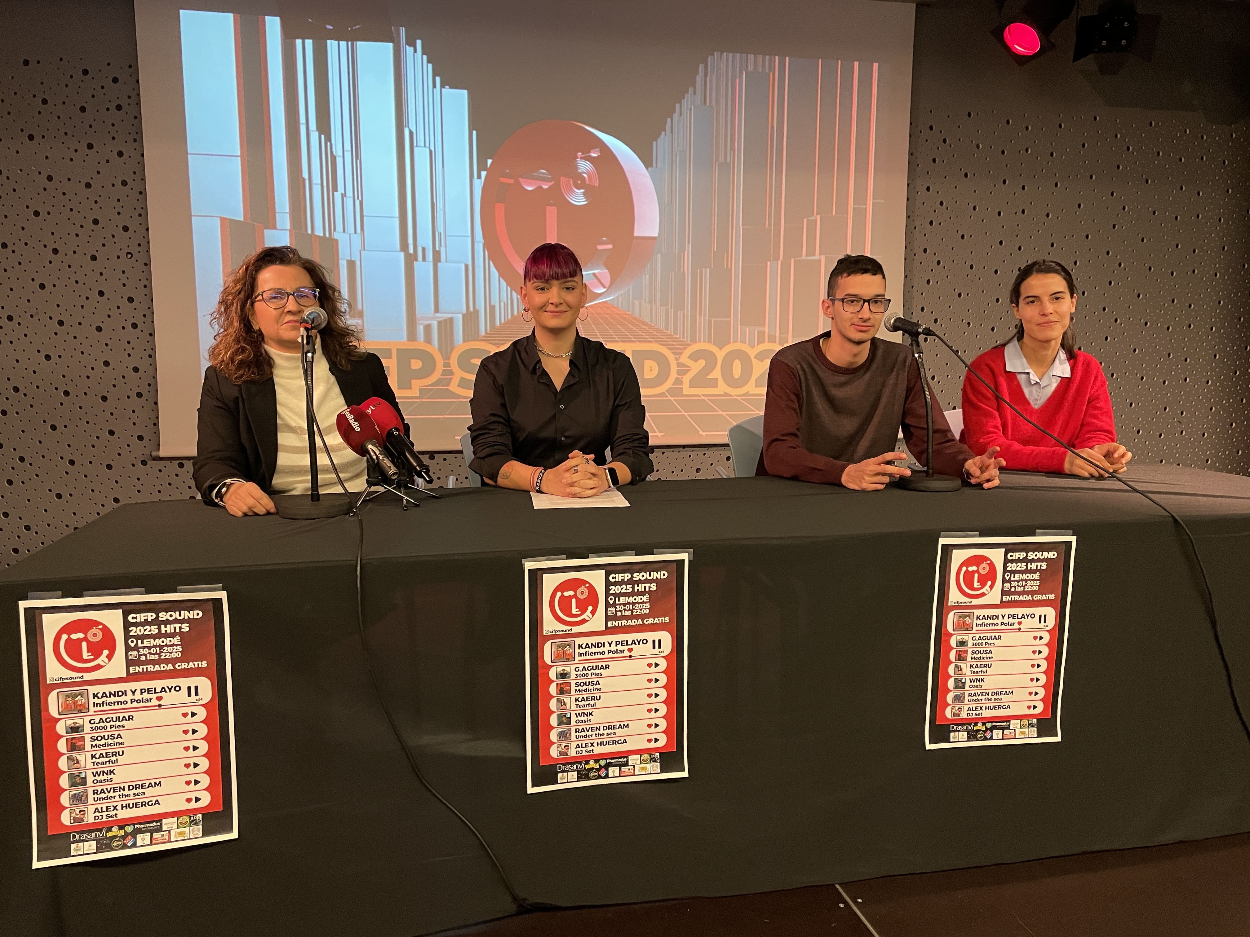 Acto de presentación de la undécima edición del CIFP Sound. | JAVIER FERNÁNDEZ