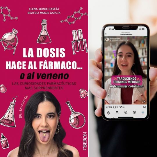 El libro y las redes sociales, dos grandes proyectos de Elena. | L.N.C.