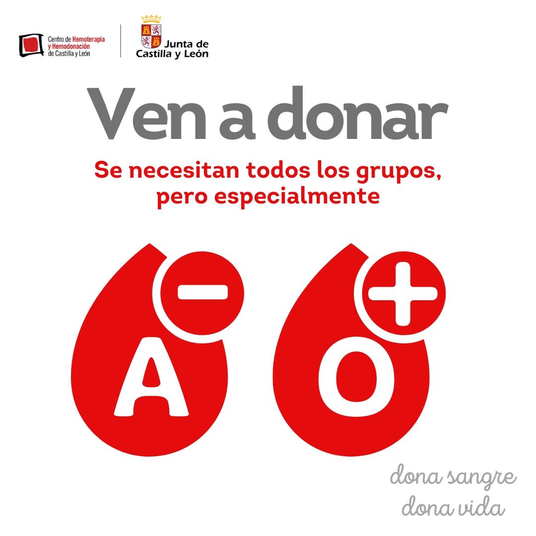 Cartel en el que se urgen las donaciones.