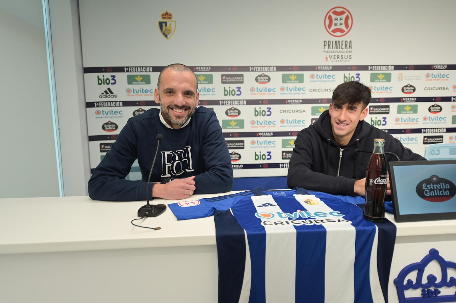 Yuri de Souza en la sala de prensa del Toralín | QUINITO