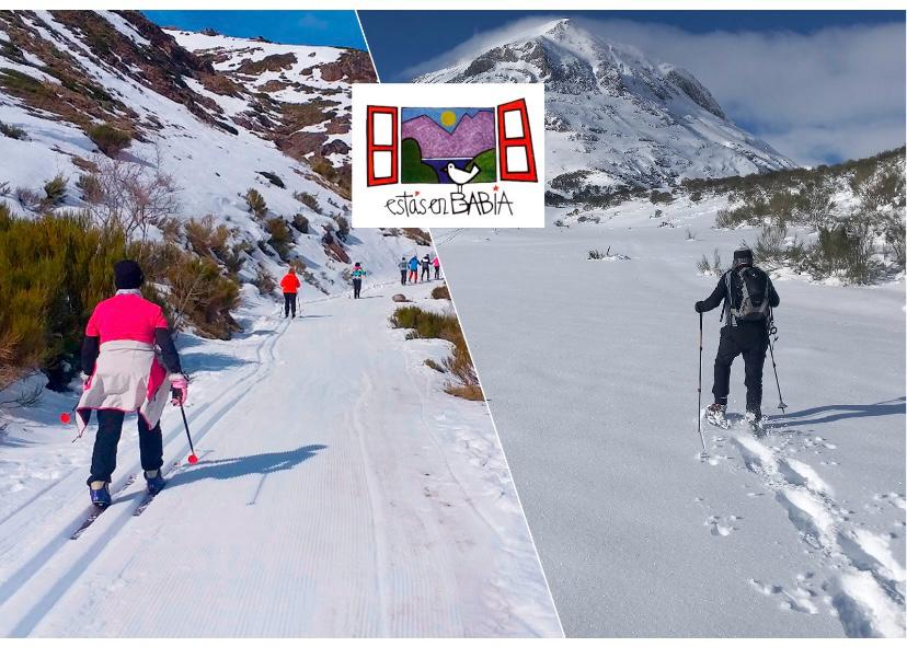 Habrá esquí de fondo y una ruta en raquetas de nieve. 