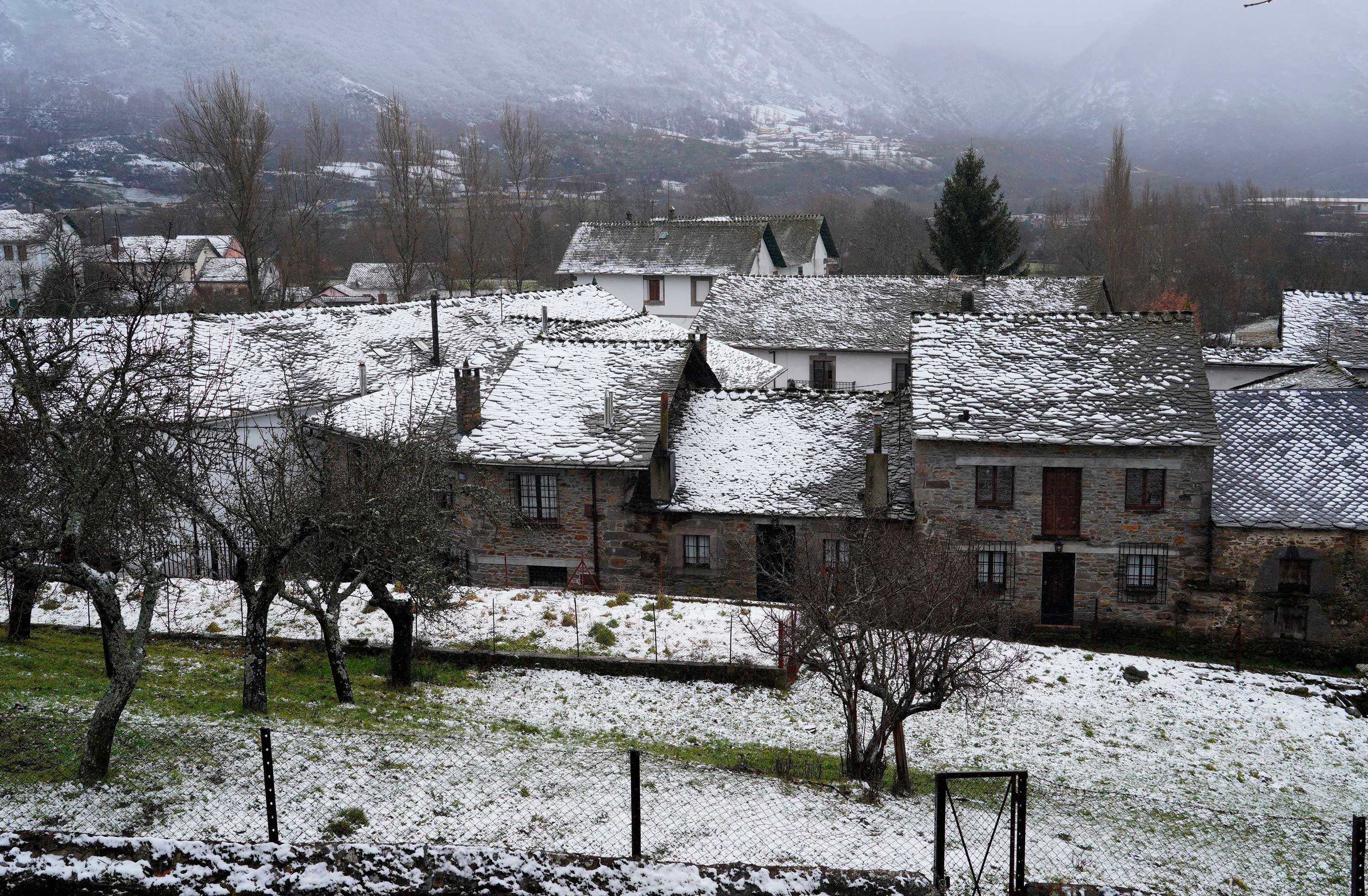 Nieve en Villablino. | ICAL