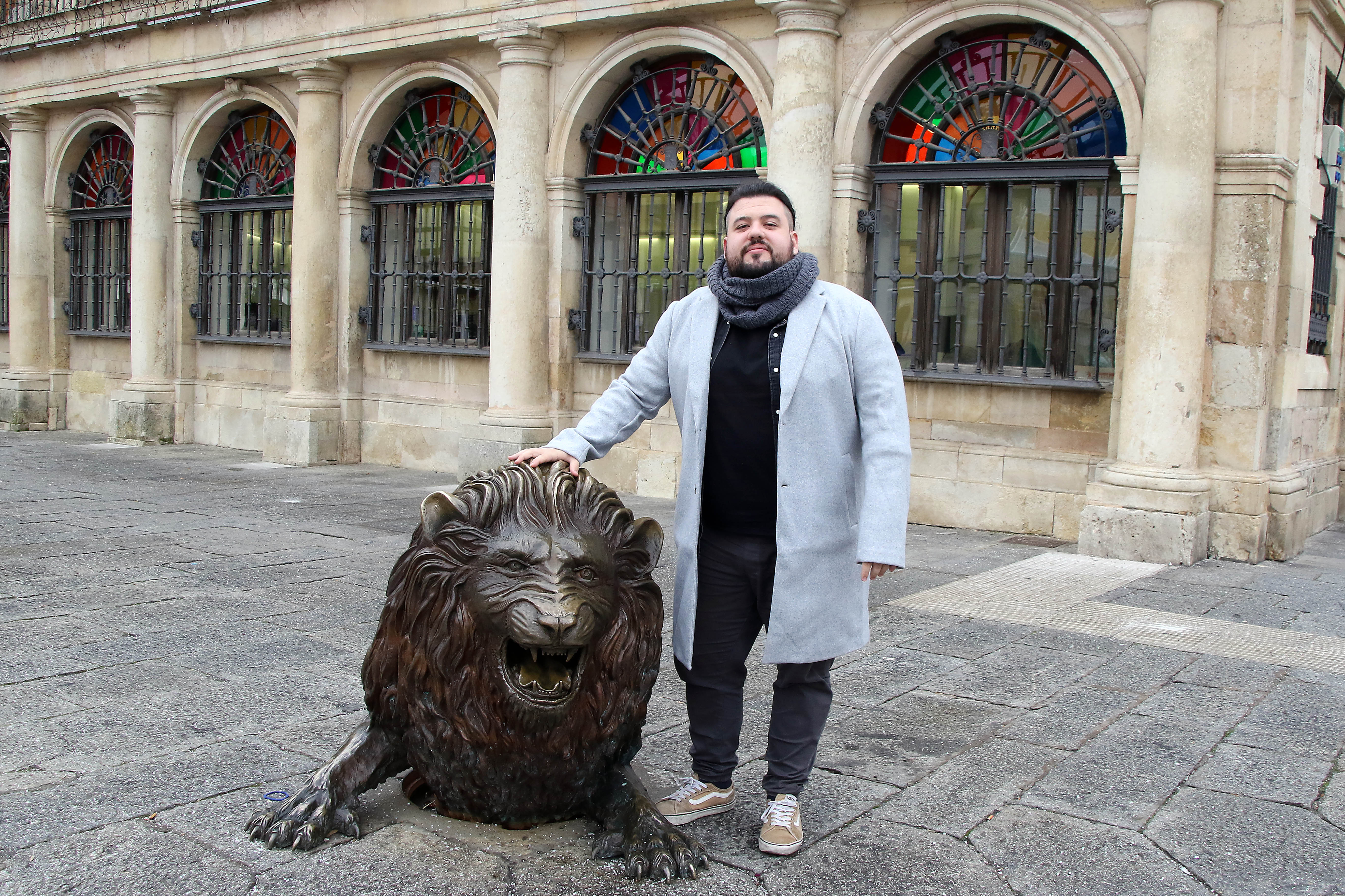  El director y productor de cine leonés Néstor López. PEIO GARCÍA (ICAL)