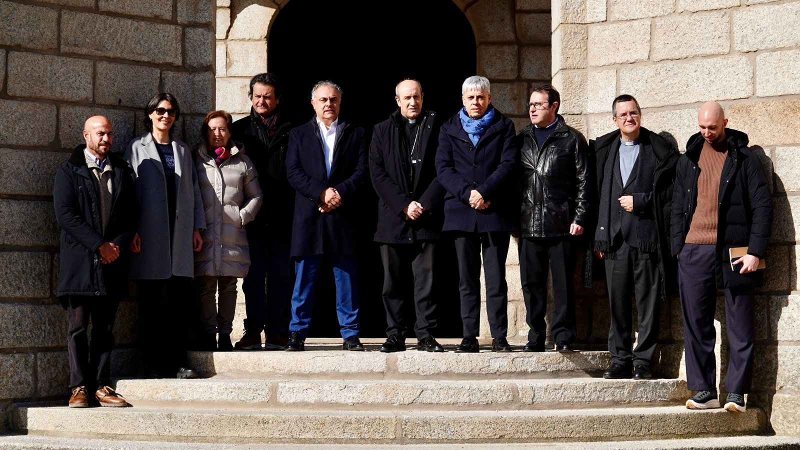 Un instante de la presentación del proyecto ‘Palacio Gaudí 2026’ en el monumento maragato. | CAMPILLO (ICAL)