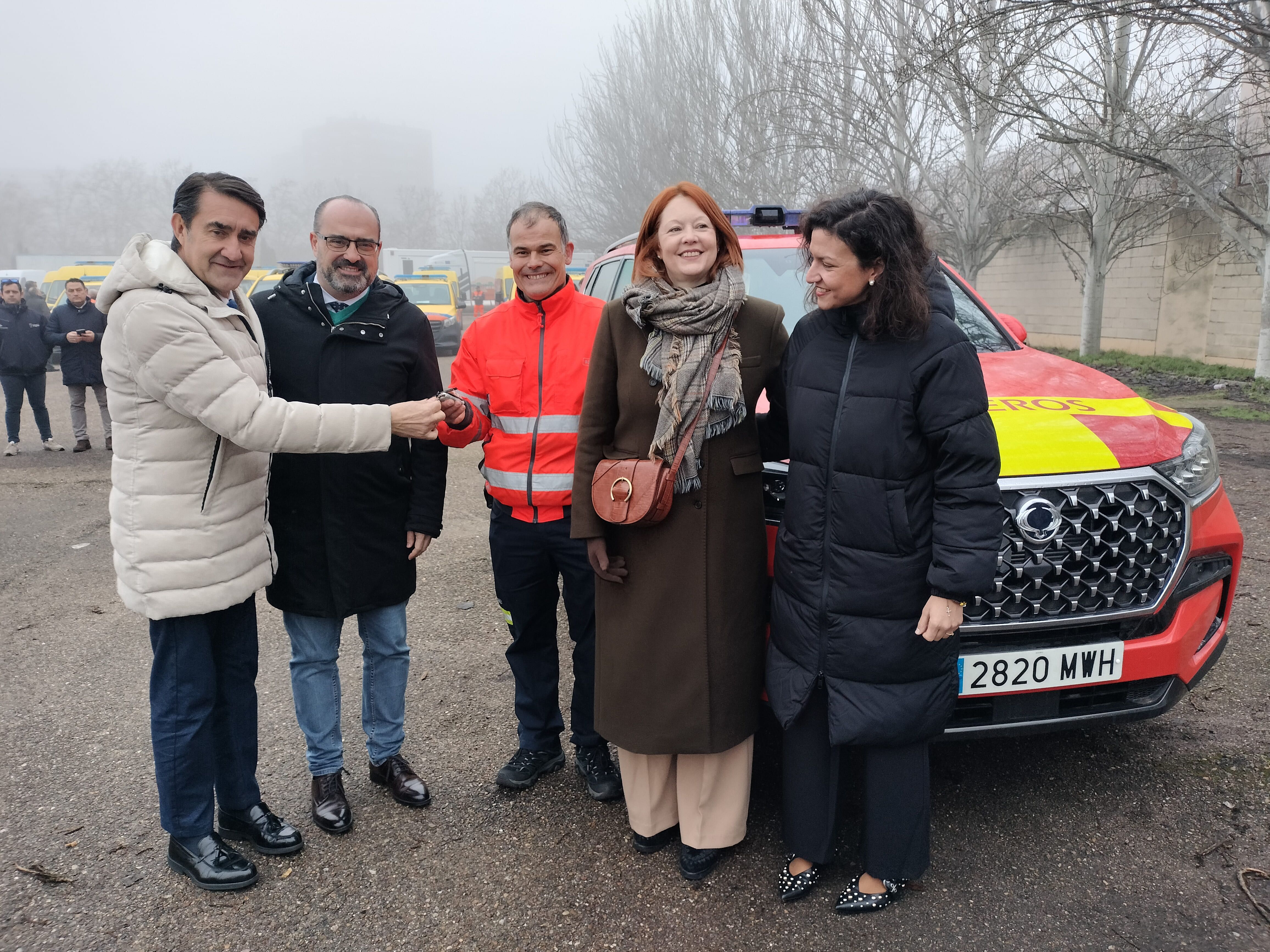 Nuevo vehículo para el Servicio de Prevención y Extinción de Incendios de Ponferrada.