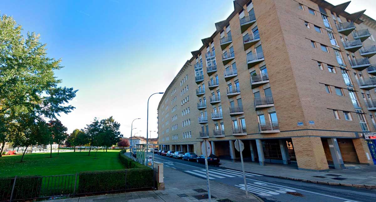 Edificio en el que se ha producido el incendio.