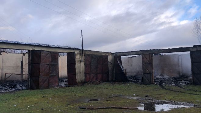 Incendio en la nave de Bembibre. | L.N.C.