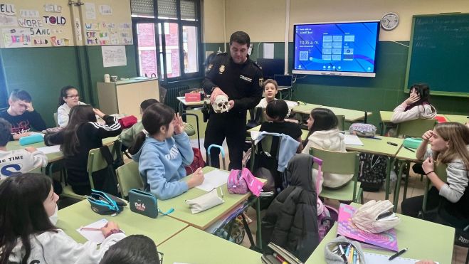 Visita al Colegio Valentín García Yebra de Ponferrada. 