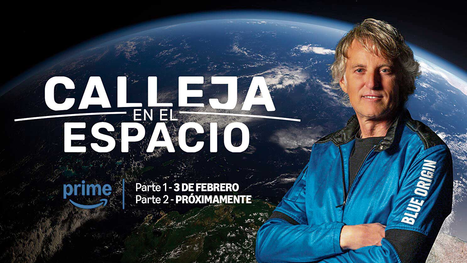 Cartel publicitario de 'Calleja en el espacio'. 