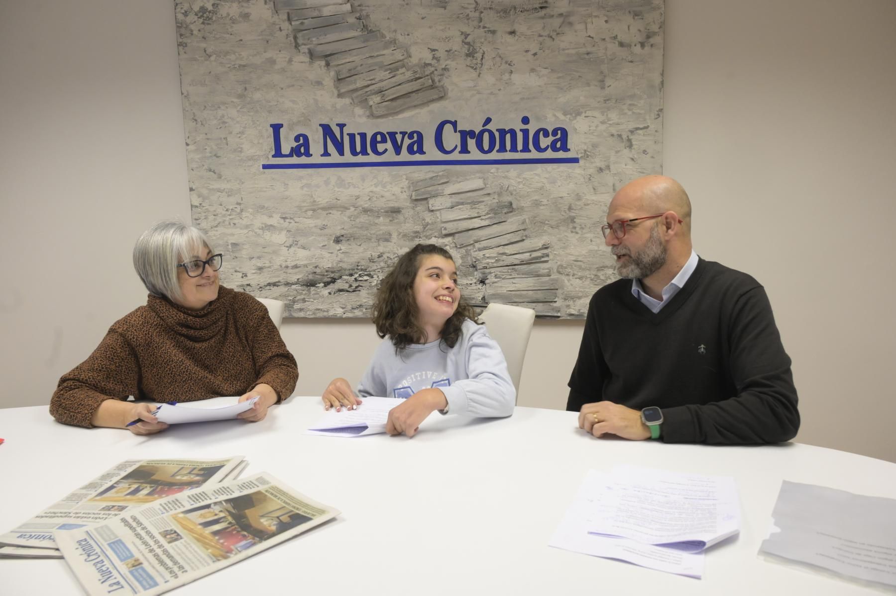 Mara Arén, Paula Escalante y Fernando Escalante. | MAURICIO PEÑA