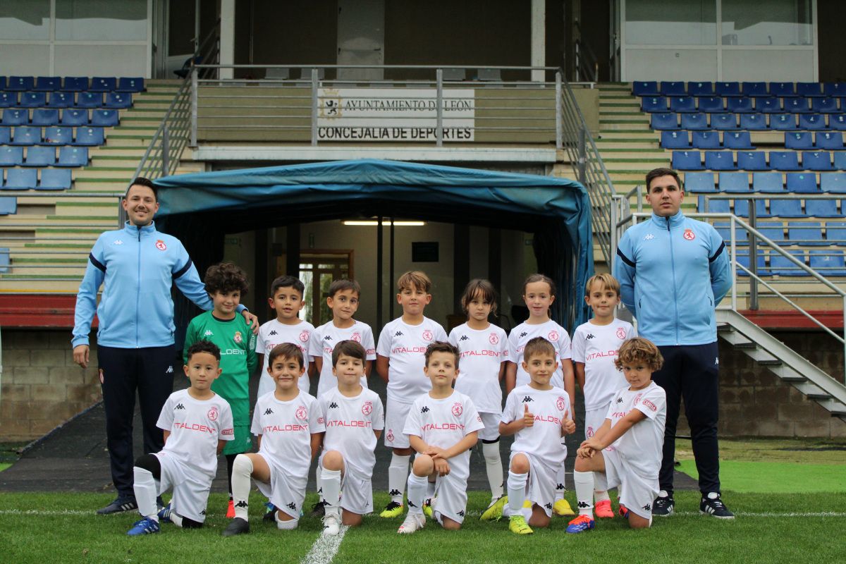 Integrantes del prebenjamín B.