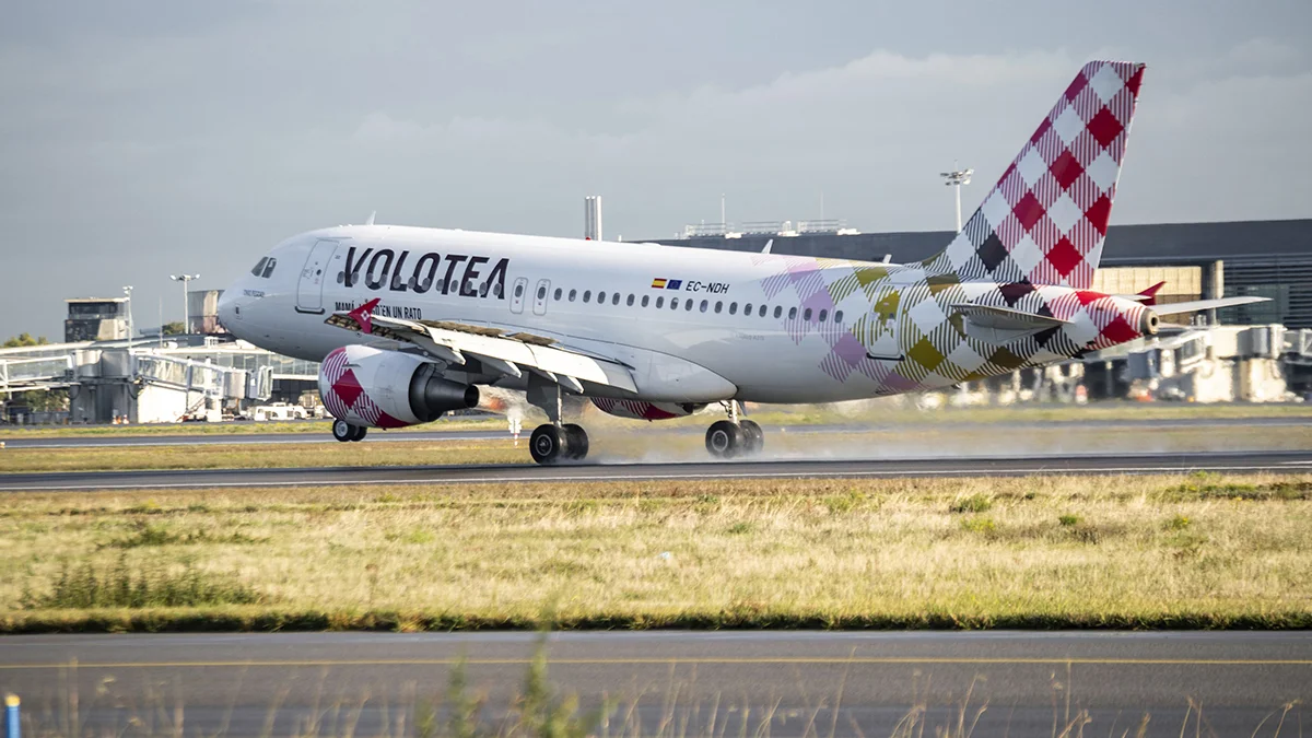 Avión de Volotea. | VOLOTEA