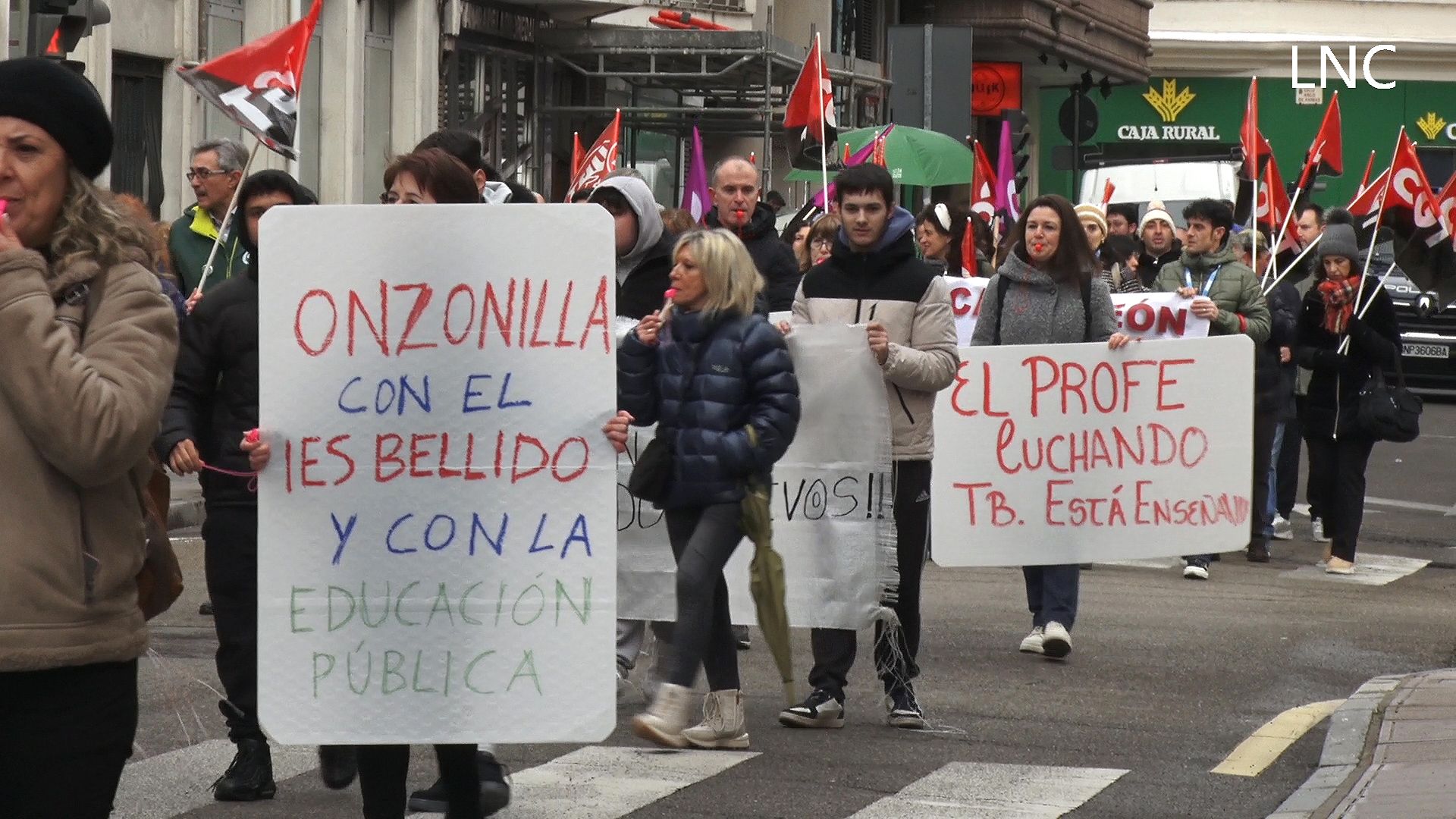 IES Antonio García Bellido protesta contra los problemas que están sufriendo en sus instalaciones