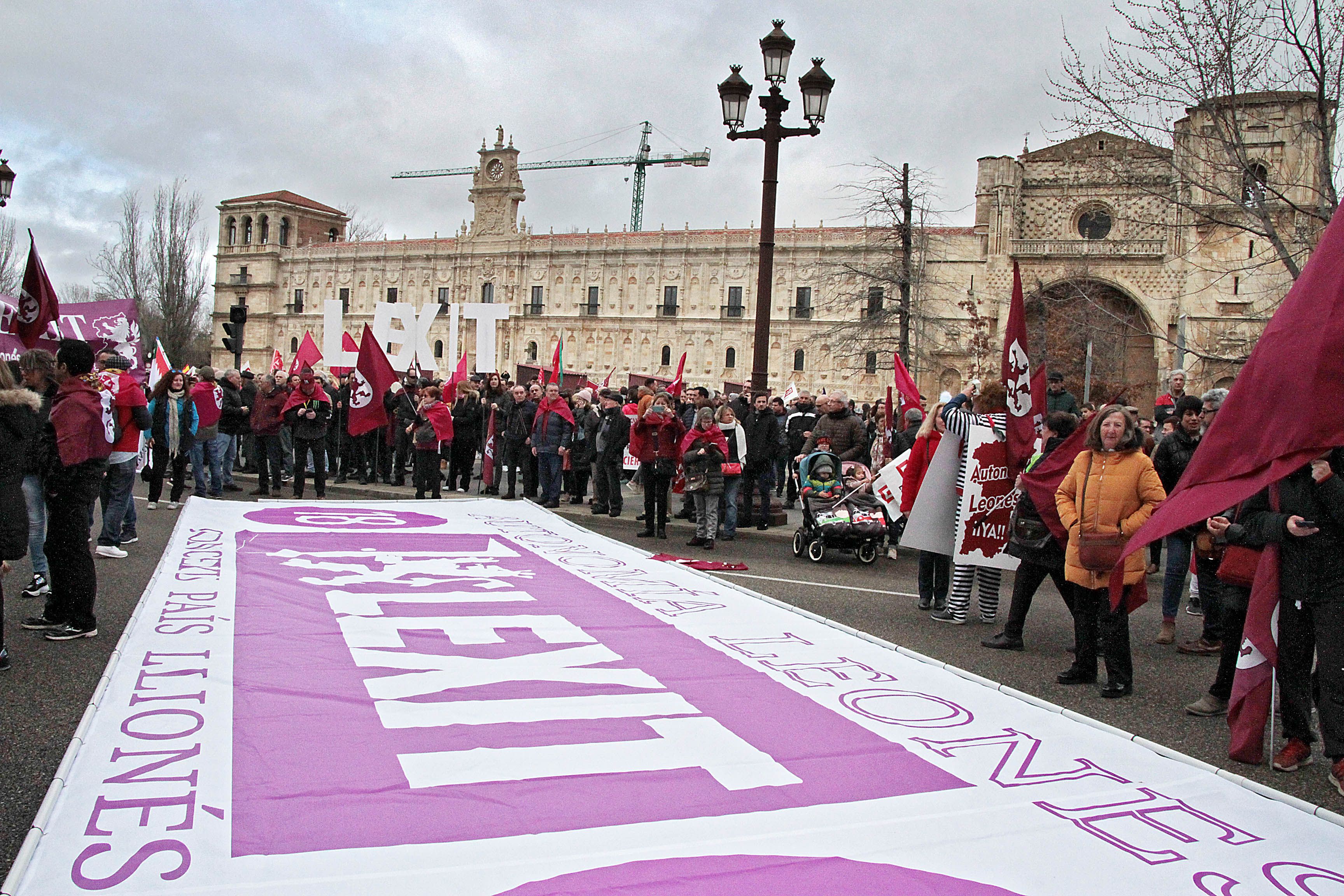 Al igual que hace cinco años, la manifestación partirá a mediodía de la plaza de San Marcos. | PEIO GARCÍA (ICAL)